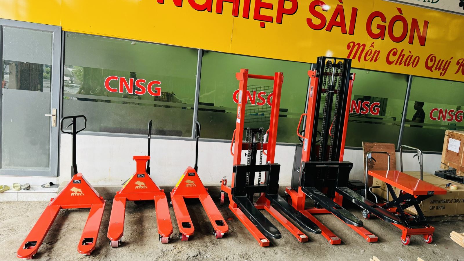 Công ty TNHH Công Nghiệp Sài Gòn - đại lý chính thức xe nâng Niuli tại Việt Nam